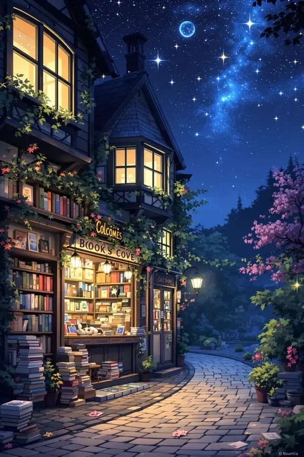 静夜书店 - 日常 静夜书店 封面